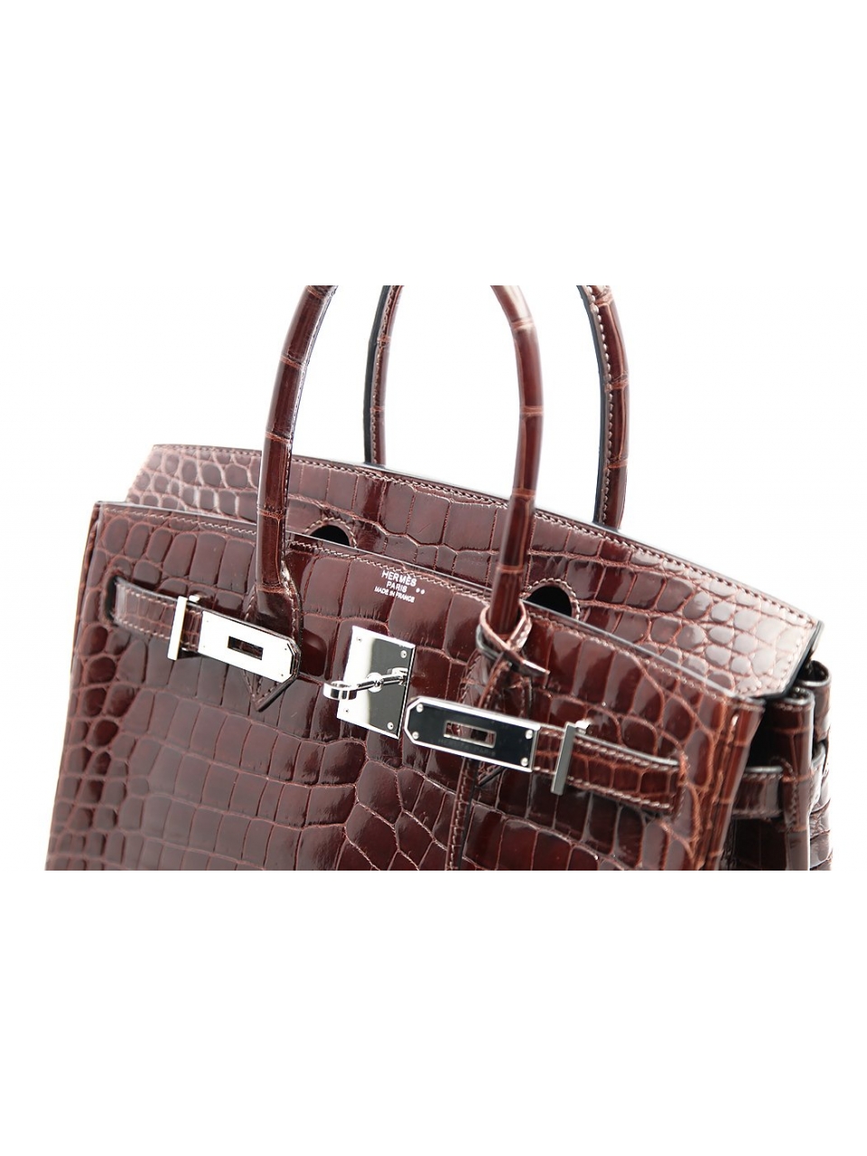 Сумка Hermes Birkin 30 в крокодиловой коже Niloticus 